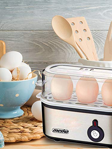 Elektrischer Eierkocher 3 Eier | 3500 Watt | Für 1-3 Eier | Automatische Abschaltung mit Signal | Eier Kocher | Egg… – Bild 6