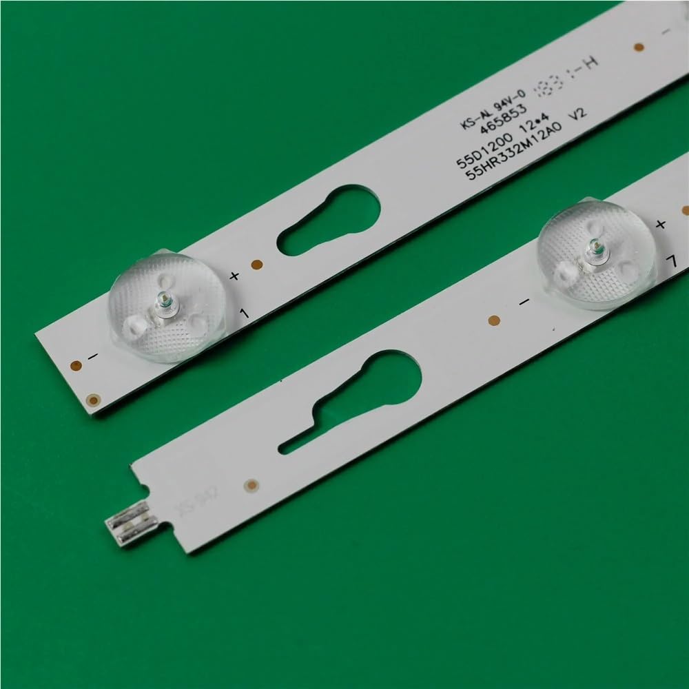 Bande de rétroéclairage LED 1/5/10 Kits Ple-55s09uhd Ple55s09uhd 55pfl5504 55pfl5504/f8 TC-55gx500b Th-55fs435q 55d1200 55hr332m12a0 V2(20pcs 5TV)