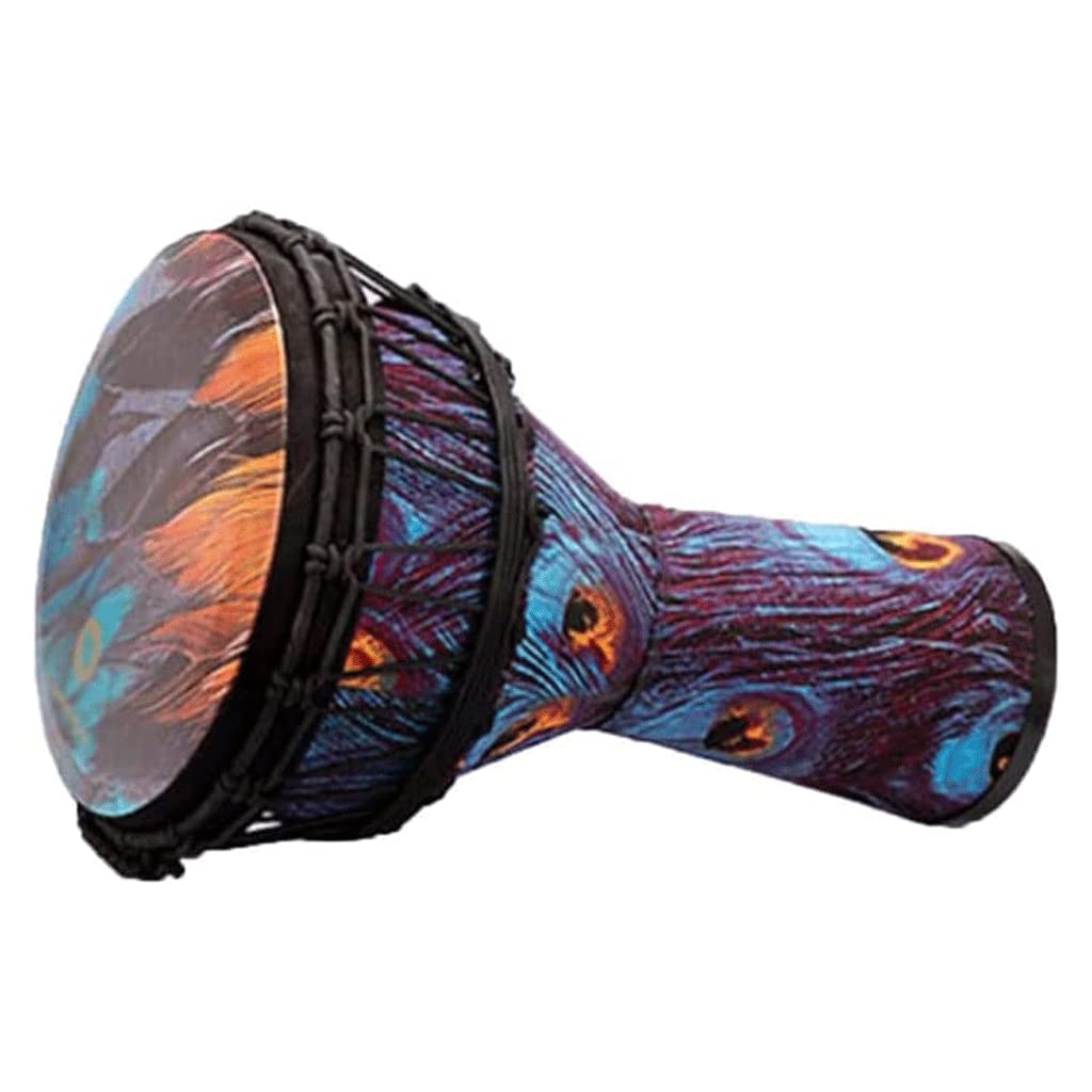 LIOONS Djembes Instrument Traditionnel Tambour éthéré Tambour chaman Professionnel Percussion Éducation Débutant Tambour éthéré12 Pouces