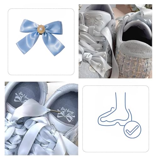 Kawaii Platform Shoes – Chunky Sneakers for Women, Aesthetic Ballet-Inspired Shoes with Bow & Pearls, Cute Fashion Backpack-Inspired Trainers3