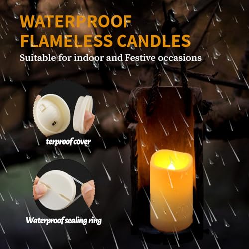 Qqfctoo Outdoor Waterproof Flameless Candle thumb #2