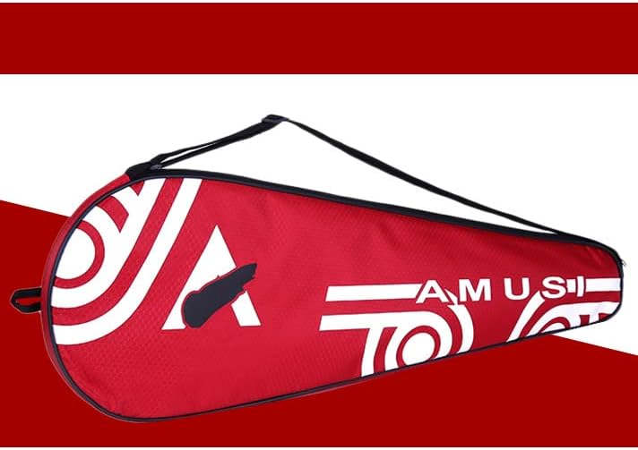 Miniatura 6 de Bolsa de raqueta de bádminton, 2 raquetas, bolsa de tenis, impermeable, bolsa deportiva para gimnasio, funda de transporte a prueba de polvo, bolsa