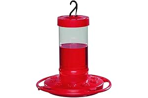 Dame Nature 4-Pack 16 oz Hummingbird Feeder