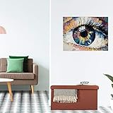 Relaxdays Sitzbank mit Stauraum, Leinen-Optik, gepolstert, Flur, Schlafzimmer, Truhenbank, HBT 38x76,5x38,5cm, Graubraun - 5