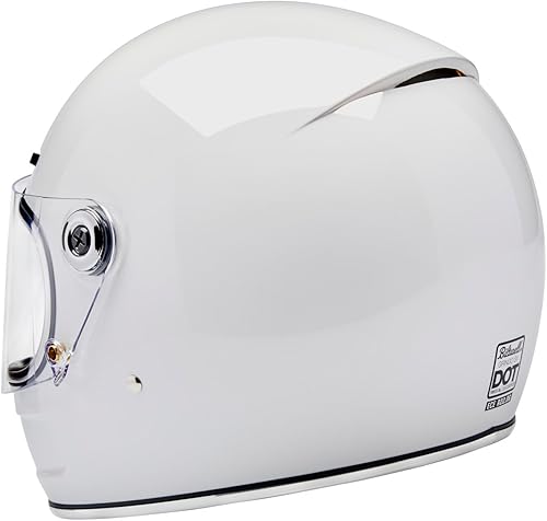 Miniatura 3 de Biltwell Gringo SV ECE R22.06 - Casco de moto (brillante, color blanco brillante)