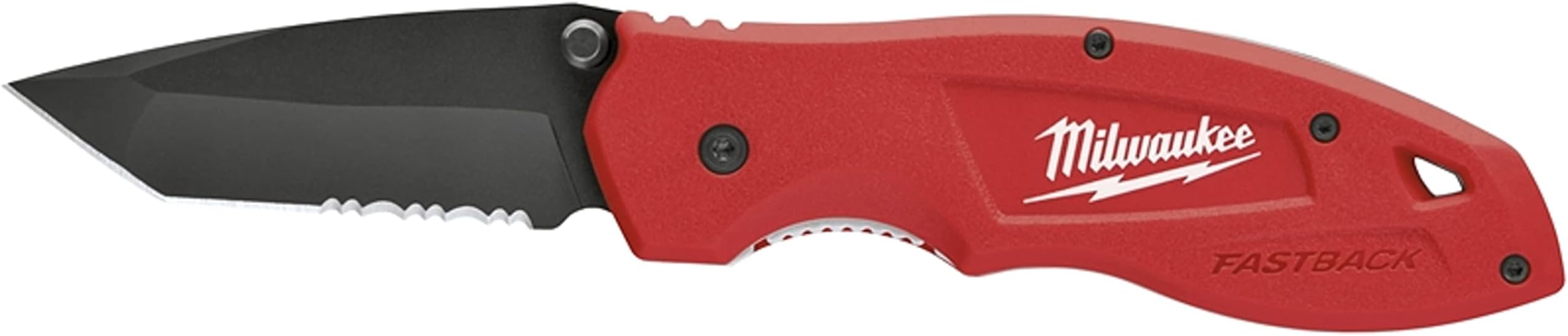 MILWAUKEE ELEC TOOL 48-22-1995 Fastback, Spring Assisted Serrated Knife,