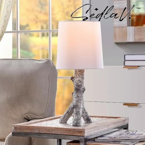 Sedlav INDUSTRIAL TABLE LAMPS White Birch Branch Table Lamp thumb #1