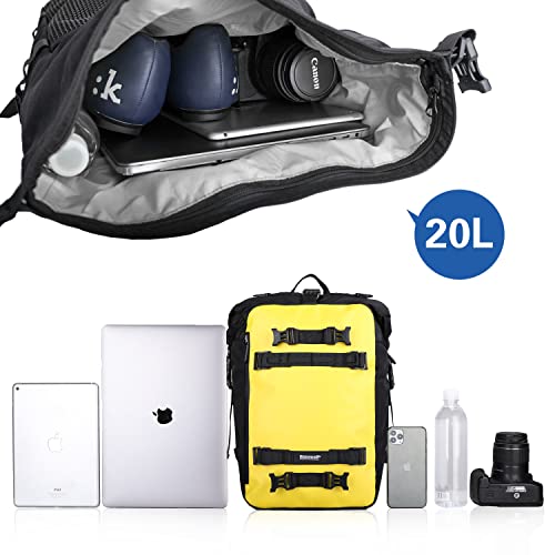 image for Rhinowalk Motor Pannier Bag 10/20/30L Multifunctional Waterproof Rear 