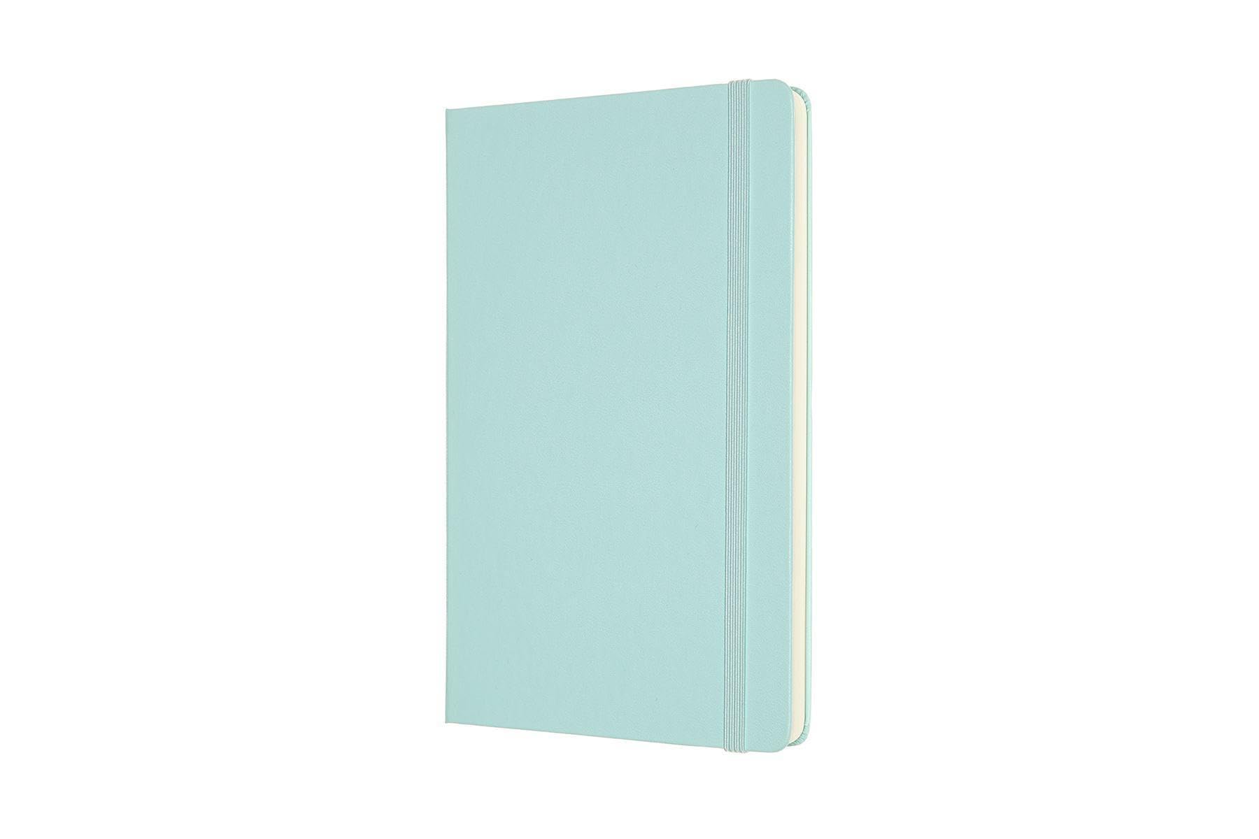 Moleskine, Bullet Notebook Art Collection, Bloc de Notas, Cuaderno de Dibujo, Páginas Lisas o con Rayas, Tapa Dura, Formato Grande 13x21 cm, Color Aguamarina