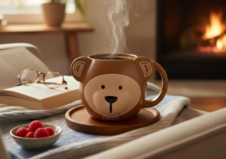 Starbucks Holiday 2025 Taza de Cerámica 14 oz Marrón miniatura 3