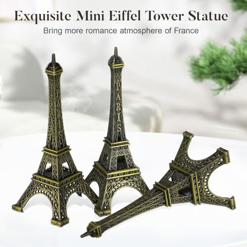 Set 5 Estatuas Mini Torre Eiffel Zinc miniatura 7