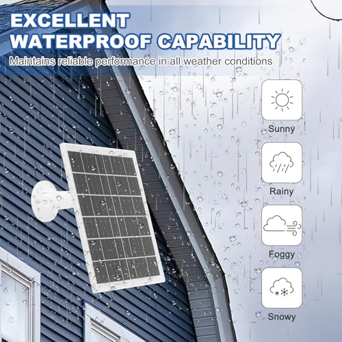 Panneau solaire 5W 6V étanche avec support orientable à 360° - 5