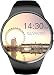 Produktbild SmartWATCH Premium R1D Uhr Bluetooth Watch mit Whatsapp*, Sim-Slot und Pulsmesser (Herzfrequenz) für Apple iPhone (iOS*) & Android, Technikware Schwarz
