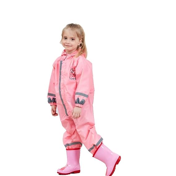 Kids,Unisex Toddler Waterproof Rainsuit 