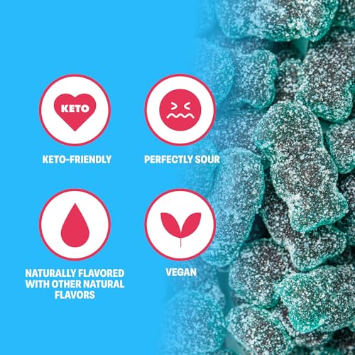 image for Shameless Snacks - Healthy Low Calorie Snacks, Low Carb Keto Gummies (