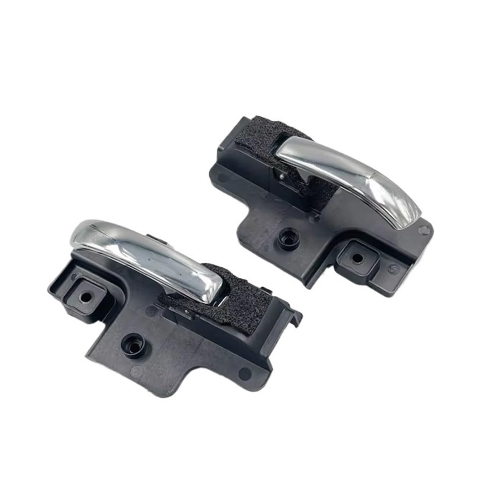 PBPLZWVWA Car Inside Door Handle Pull Trim Cover for for Compass for Patriot 2007-2010 Door Inner Handle Chrome(1 Pair)