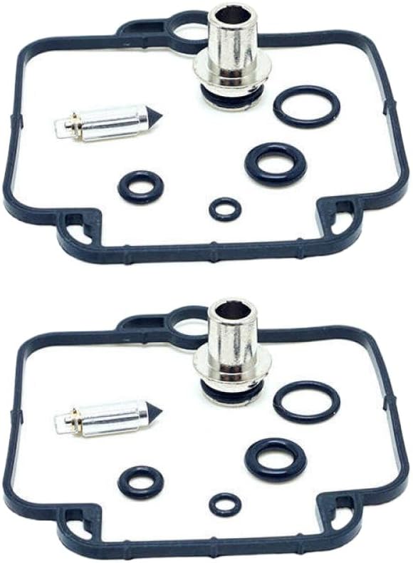 Compatible With F650 Pegaso 650 BST 33 Carburetor Repair Kit Vacuum Diaphragms For Part Number BST33 Aftermarket Replacement(2 Carburetor Kits)