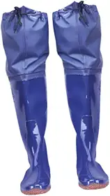menolana Botas de pesca masculinas, botas de chuva de PVC respiráveis para caça, de cano alto para agricultura, de pesca à prova d'água para vadear