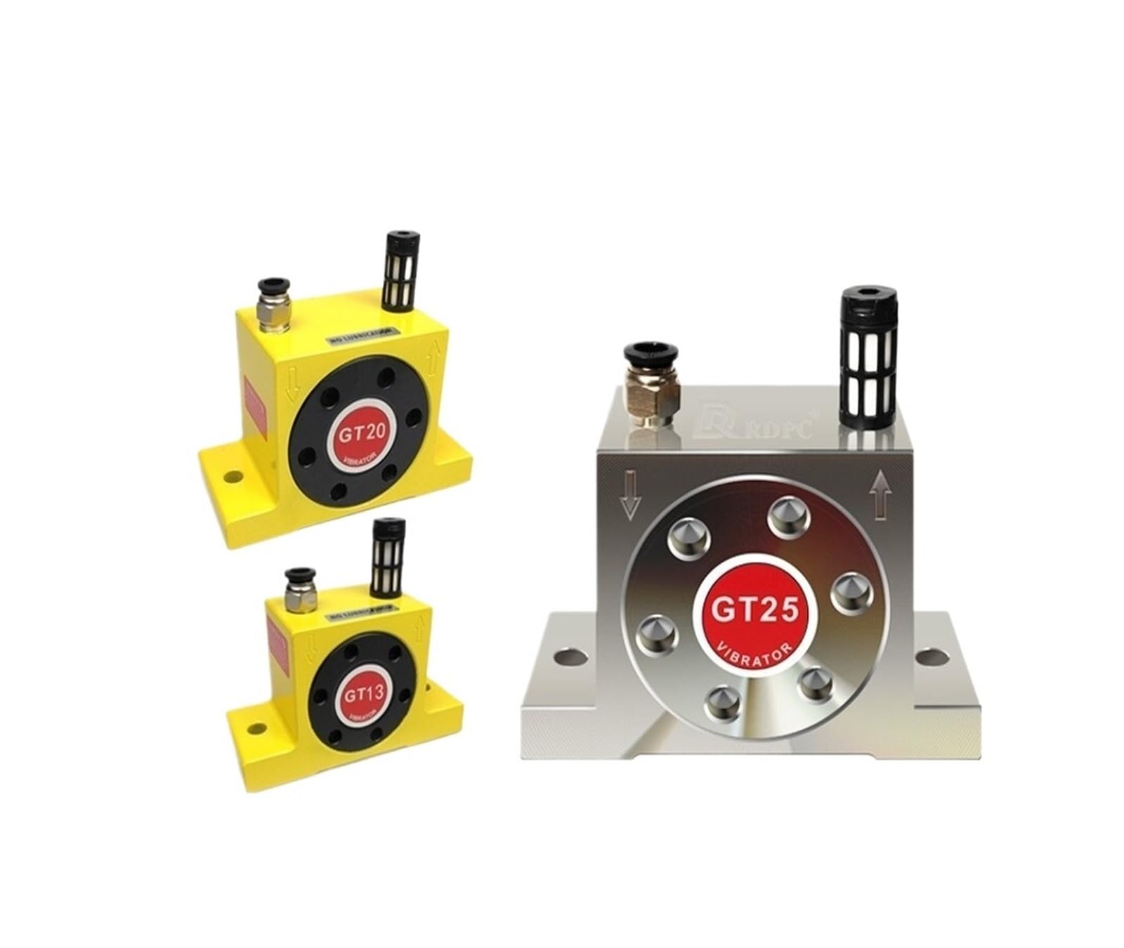 Vibrateur pneumatique GT30 en acier inoxydable haute performance