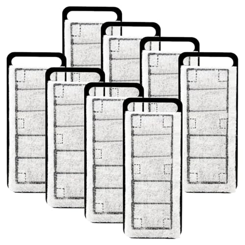 Image of 8 Pack Aquarium Filter Cartridges Compatible with NICREW Slim Filter, Fish Tank Filter Cartridges Replacement