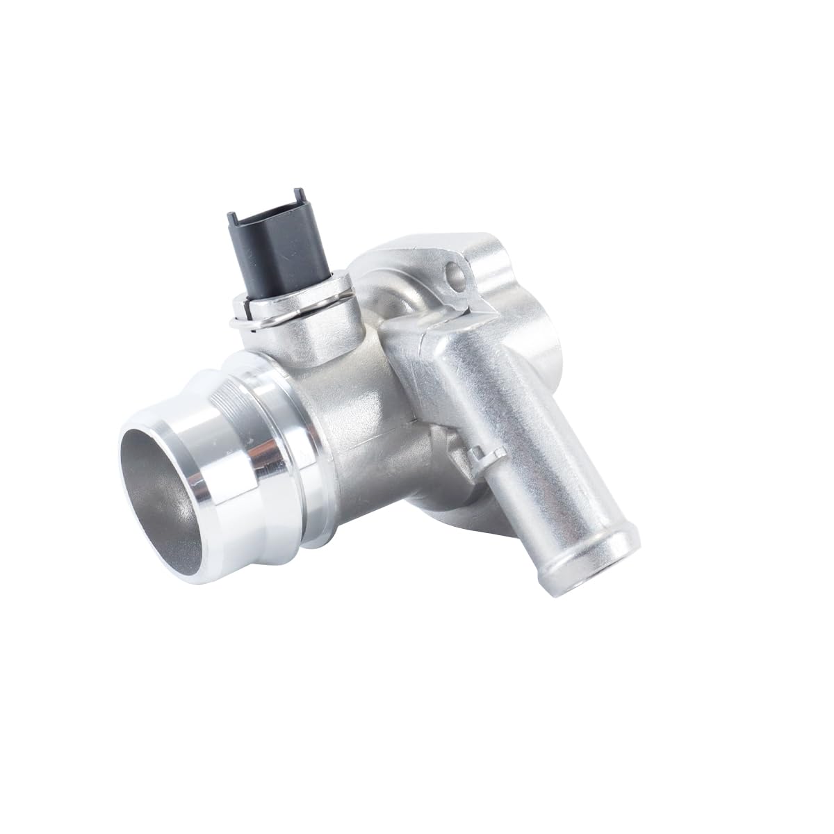 Alide Boîtier de thermostat moteur en aluminium, ensemble d'admission d'eau avec joint 25200455/55579010 pour Cruze Sonic/Encore