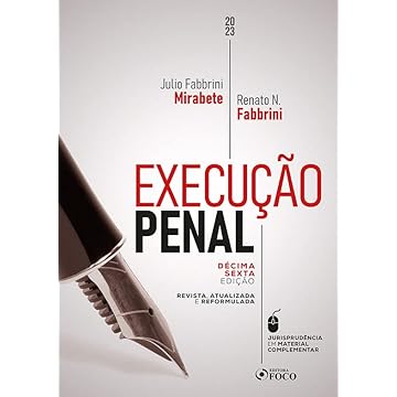 Capa do livro Execução Penal - 16ª Ed - 2023