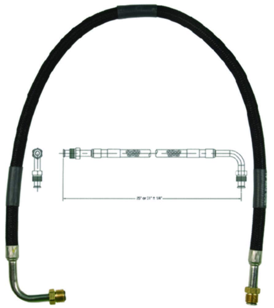 Photo 1 of Sierra 18-8115 25" (+/- 1/4") Fuel Line Hose for Fuel Pump to Carburetor Connection on Mercruiser