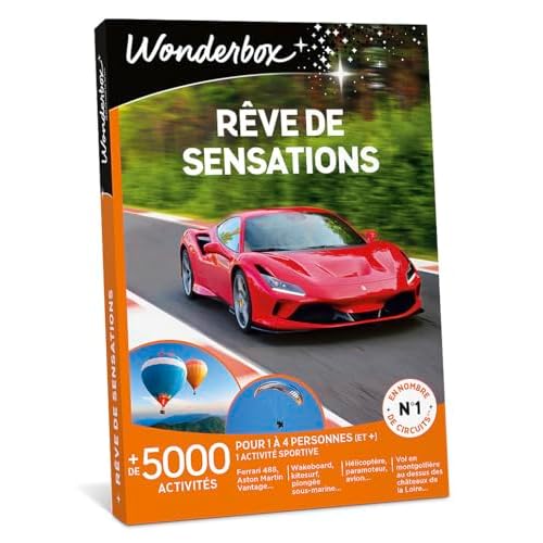 Coffret cadeau Rêve de Sensations - 5800 activités - Wonderbox