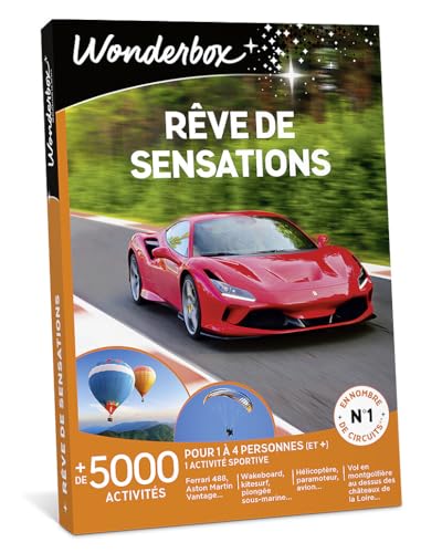 Wonderbox - Rêve De Sensations - Coffret Cadeau - Idée...