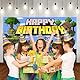 Pixel Miner Thema Geburtstag Hintergrund, Miner Style Game Spiel Banner, Fotohintergründe, Geburtstagsdeko für Kinder, Jungen, Home Party Dekoration Hintergrund 150 x 100 cm