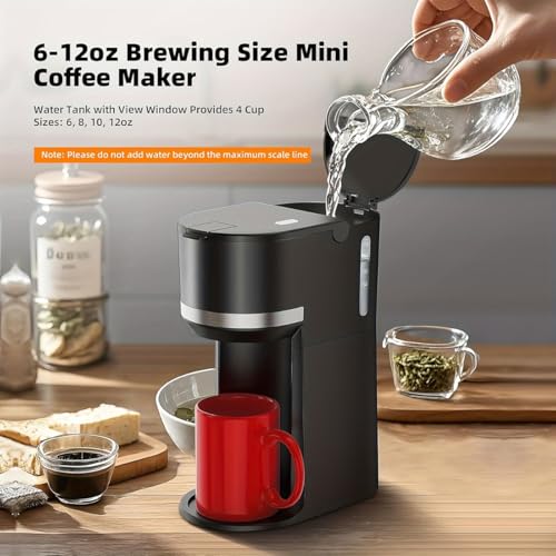 Cafetera Portátil con Molinillo y Opciones de 6 a 12 onzas miniatura 4