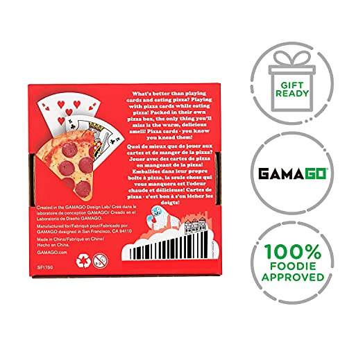 Baraja de Póker GAMAGO con Diseño de Pizza miniatura 7