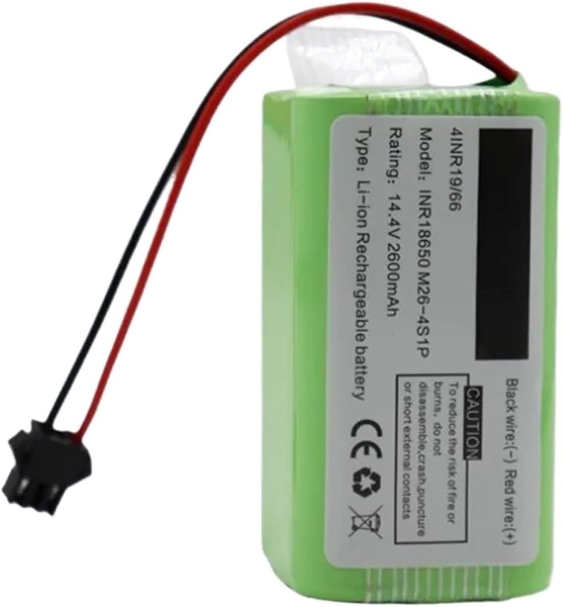 14.4V 2600mAh/3500mAh Robot Vacuum Cleaner Battery, Compatible For Cecotec, Compatible For Conga, 950 1090 1099 1790 Robot Battery(2600mAh)
