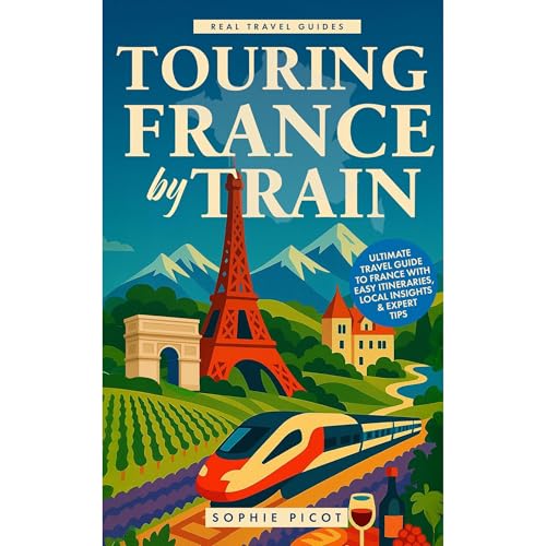 Touring France by Train Audiolibro Por Sophie Picot arte de portada
