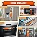 GUDELAK Fall Refrigerator Handle Covers Set of 3, Fall Fridge Handle Covers for Thanksgiving Gnomes Decor, Fridge Door Handle Cover Kitchen Appliance Handle Covers for Thanksgiving Decorations Indoor