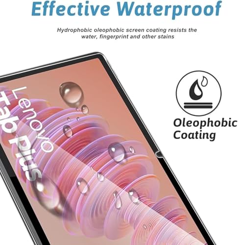 Image of Tempered Glass Full Screen Protector Guard For Lenovo Tab Plus 11.5 inch Tablet - [Anti-Scratch] & [Smudge Proof] Pack of 1