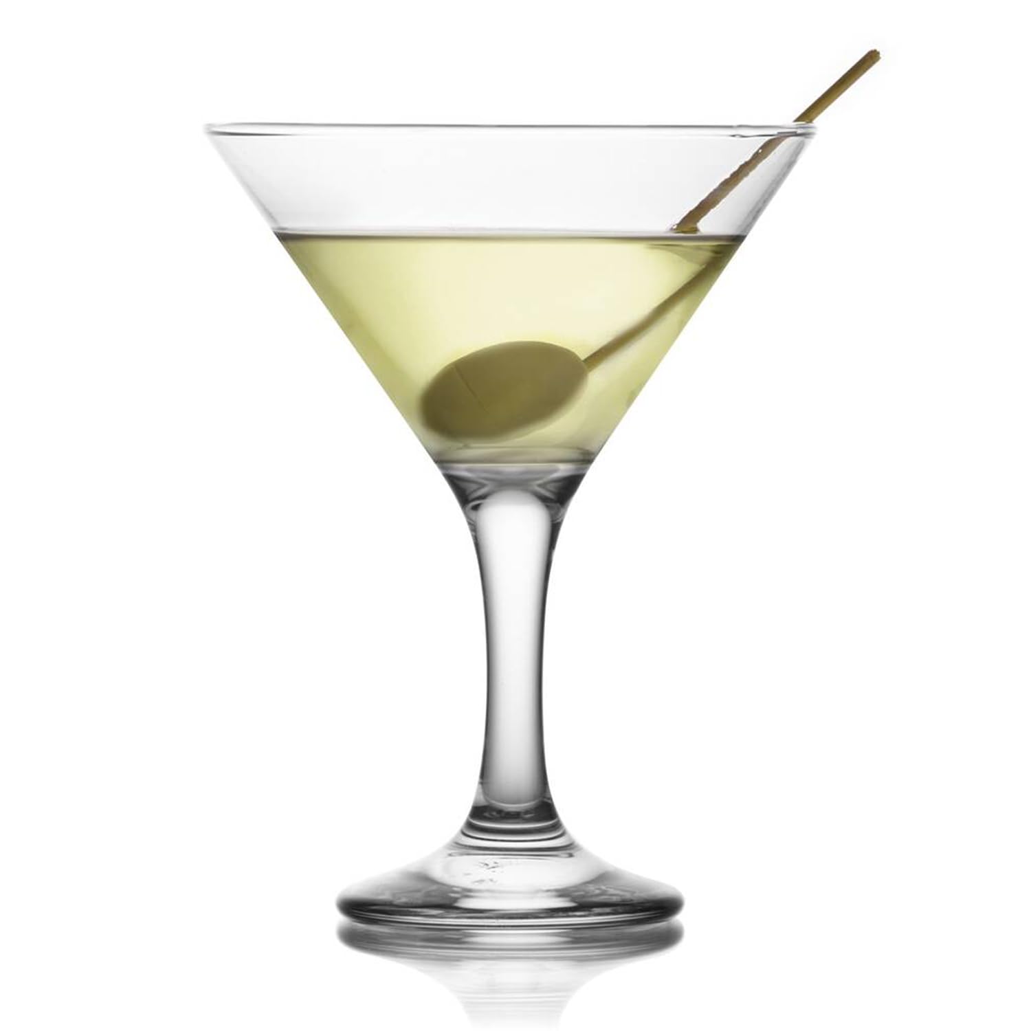 Glasmark KROSNO 1992 Bicchieri Set di Bicchieri per Martini Cocktail 6 Bicchieri da Martini con Stelo Lavabile in Lavastoviglie 6x150 ml