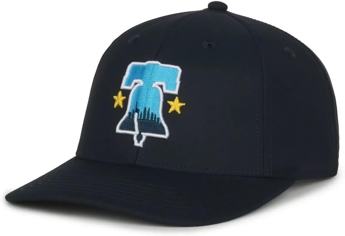 Officially Licensed Philadelphia Youth Boys Girls City Connect Baseball Hat Classic Edition Kids MVP Adjustable Embroidered Team Logo Sports Ball Cap