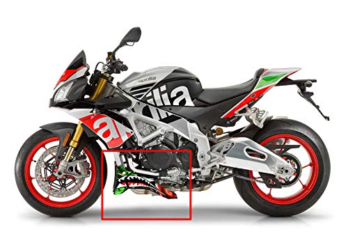 Twisted Melon Aprilia Tuono V4 1100 Factory - Juego de gráficos para panza de bandera italiana