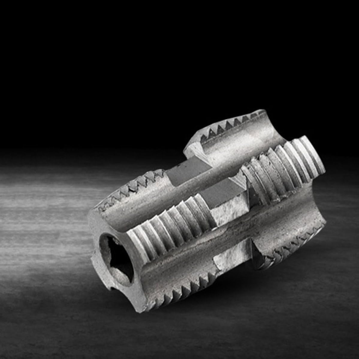 Electric Drill Threader Tool for Water Pipes and Pvc Plastic Pipes Burr-free Quick Threading Steel Construction Suitable and Plumbing Projects
