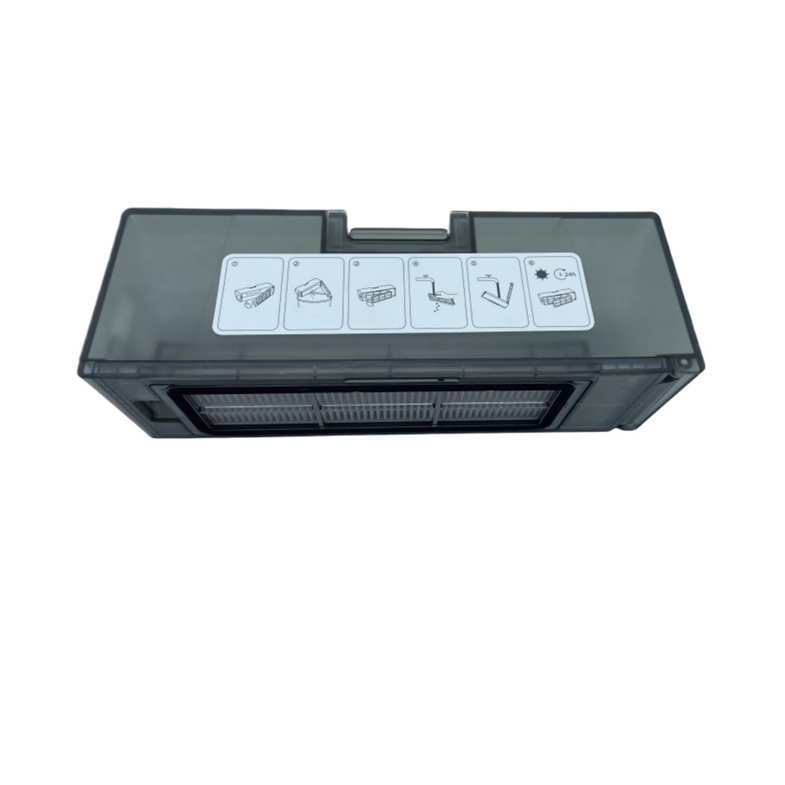kvcccss Dust Box with HEPA Filter ，Compatible For Xiaomi， S10+，Compatible For Mijia， B105 Robot Vacuum Cleaner Accessories