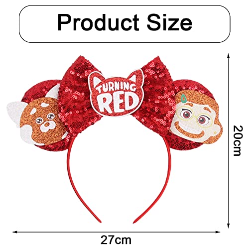 Turning Red Cerchietto, 2 pcs Ragazze Cerchietti