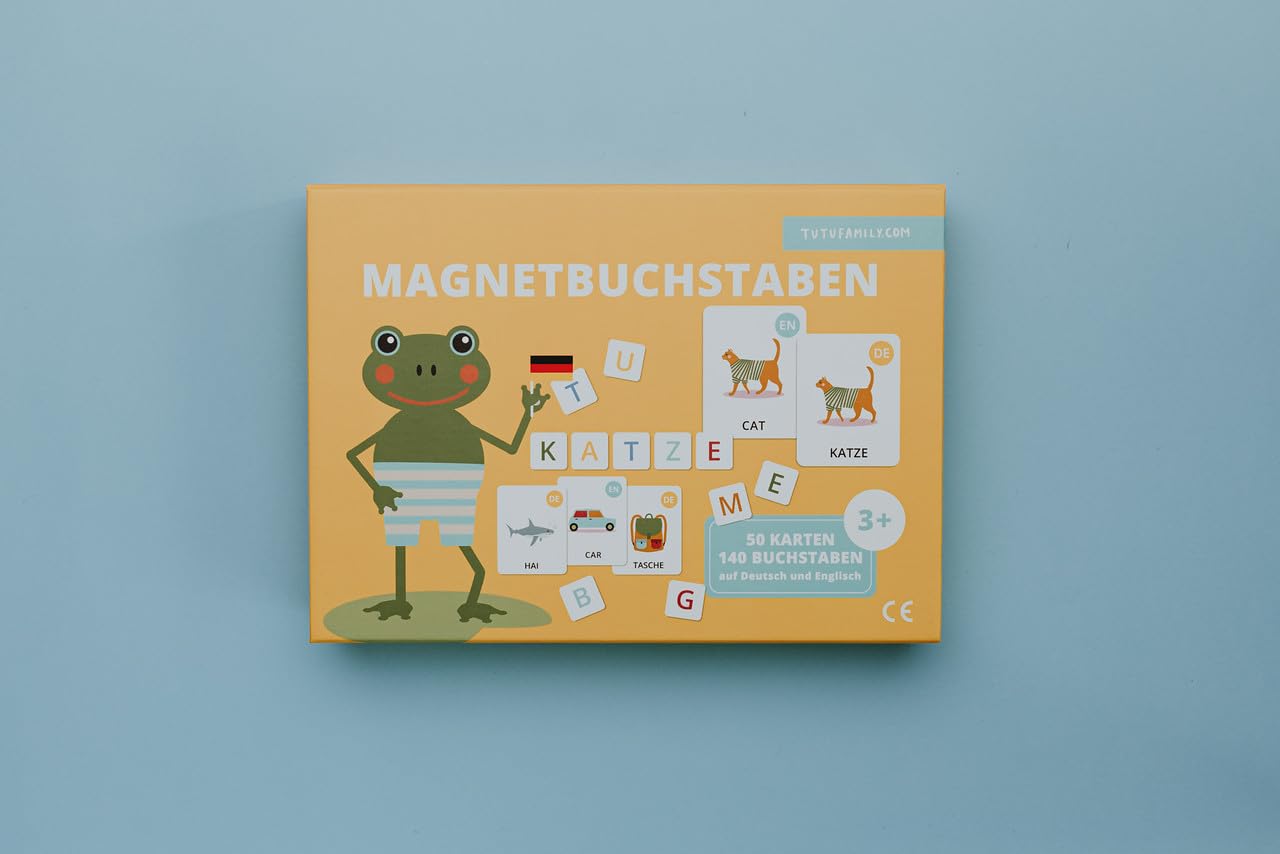 Magnetbuchstaben DE/EN