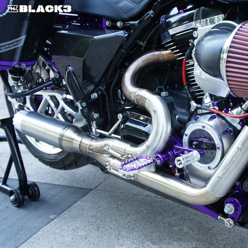 2-into-1 Full Exhaust System for Harley Touring