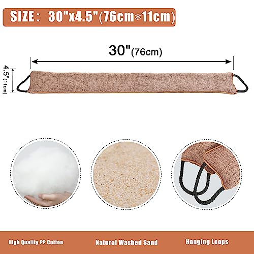 Marwood Under Door Draught Excluder 76cm Wind Stopper for Door & Window - Image 2