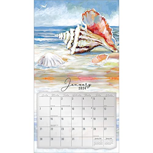 LANG Coastal Shores 2024 Wall Calendar (24991002023) - Image 2
