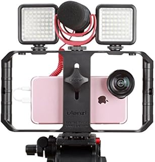 ULANZI U Rig Pro Smartphone Video Rig, iPhone Filmmaking Case, Phone Video Stabilizer Grip Tripod Mount for Videomaker Film-maker Videographer for iPhone X 8 Plus Sumsang
