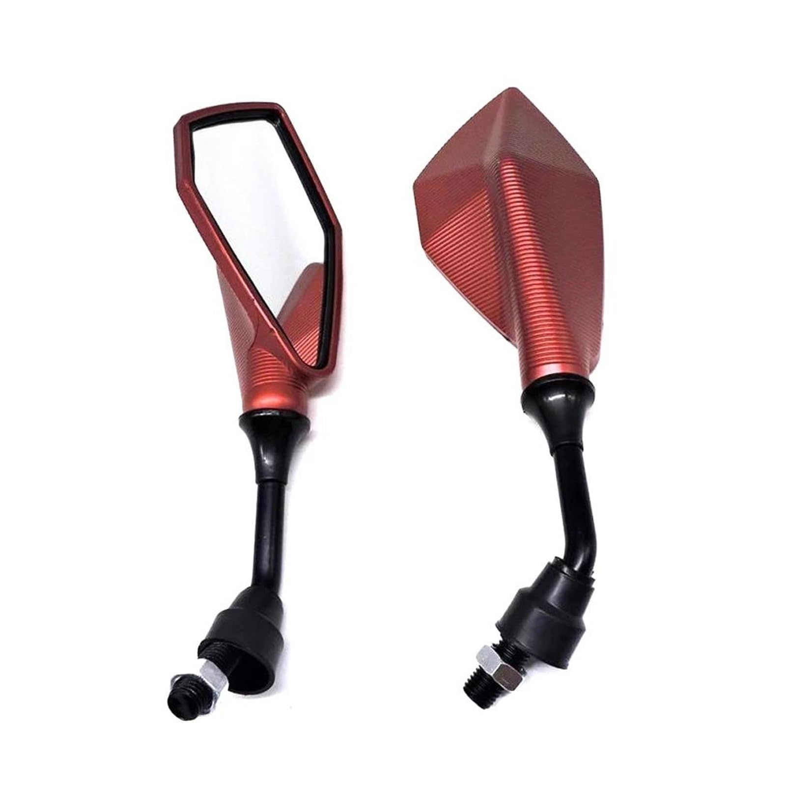 Espejos retrovisores para moto con visión clara de 8 10 mm negros SR 50