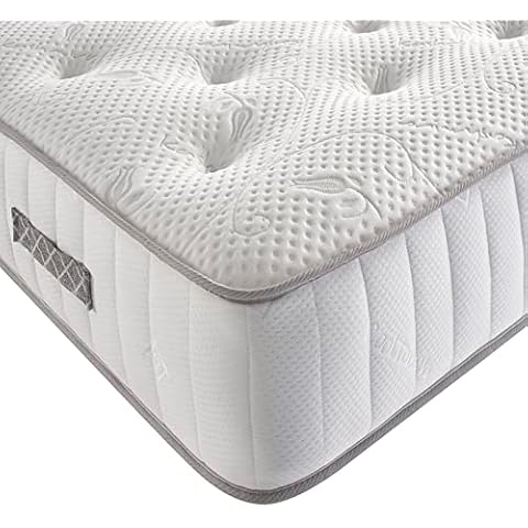 Bed Centre 24cm Deep Midnight Orthopaedic Single Mattress Built with Extra Hybrid Support Features (Single) Cover