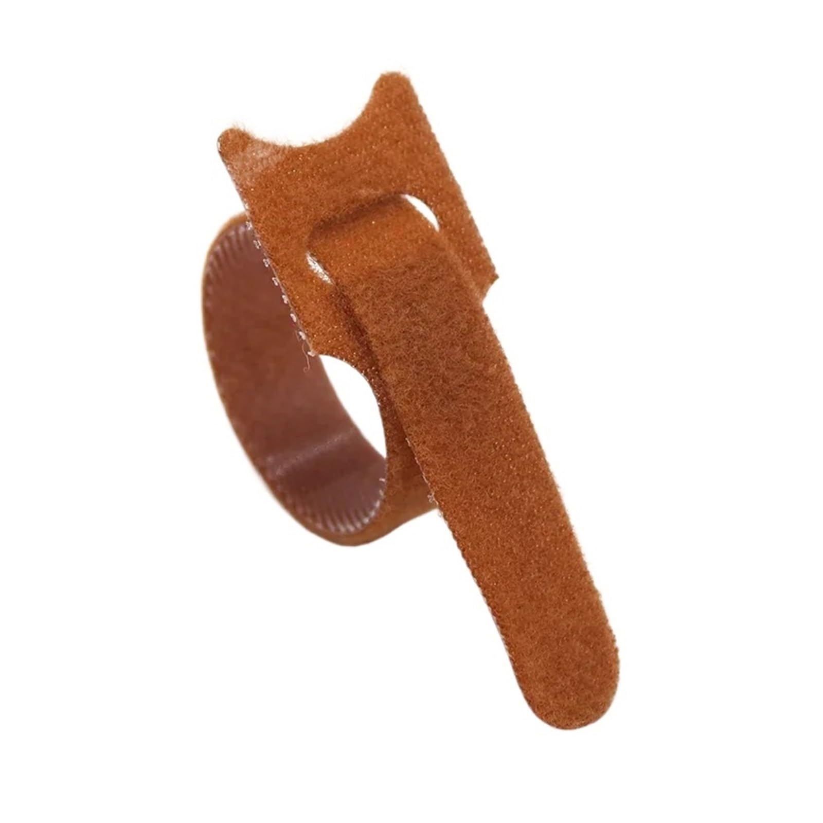 Bdfjeds Brown Cable Ties Releasable Cable Ties Plastics Fastening Reusable Tie Straps Nylon Wrap Zip Bundle Bandage(,150Mm X 50Pcs)